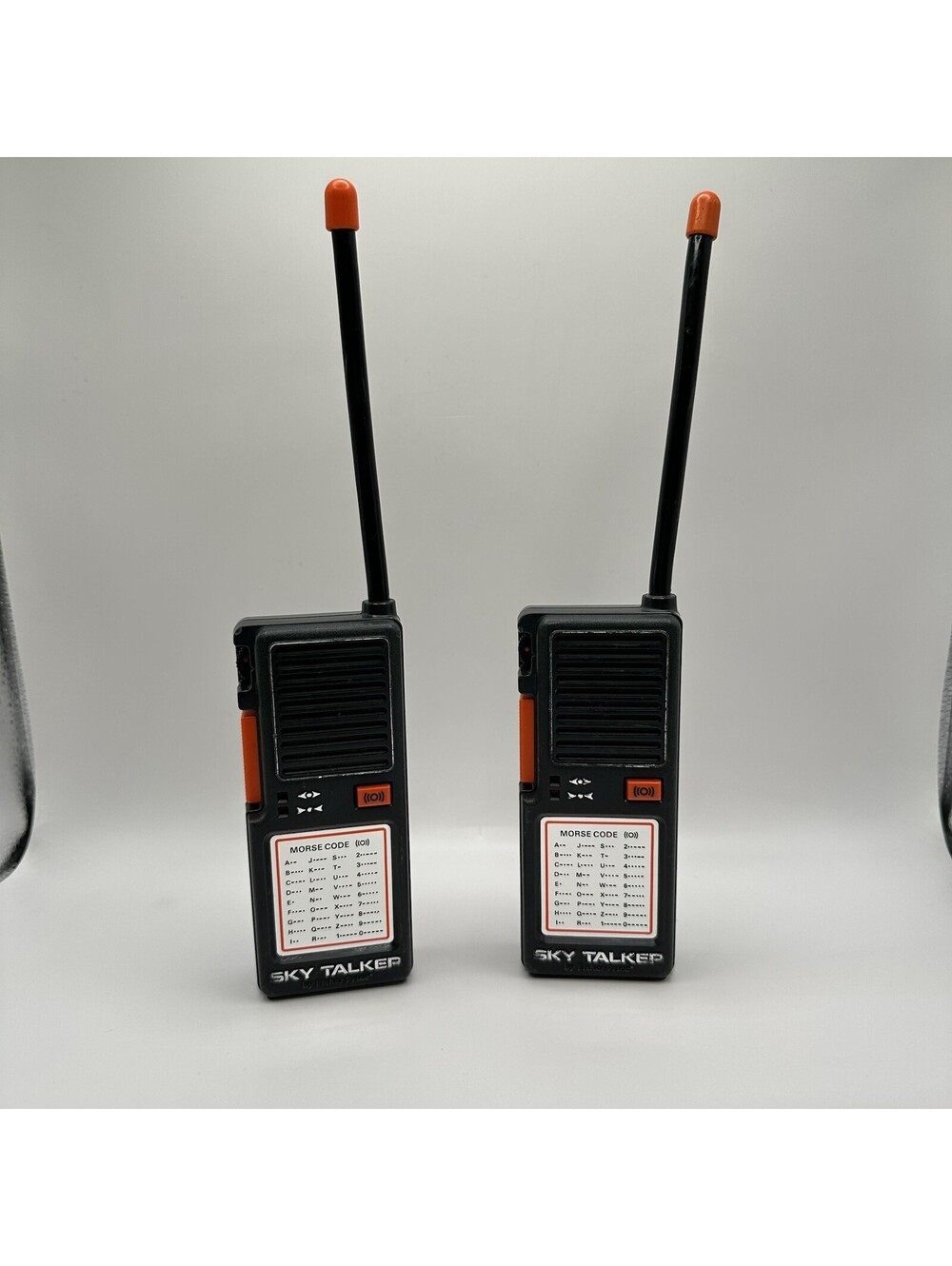 Lot Of 2 Fisher Price Sky Talkers Walkie Talkie Radios VINTAGE 1983 Clean